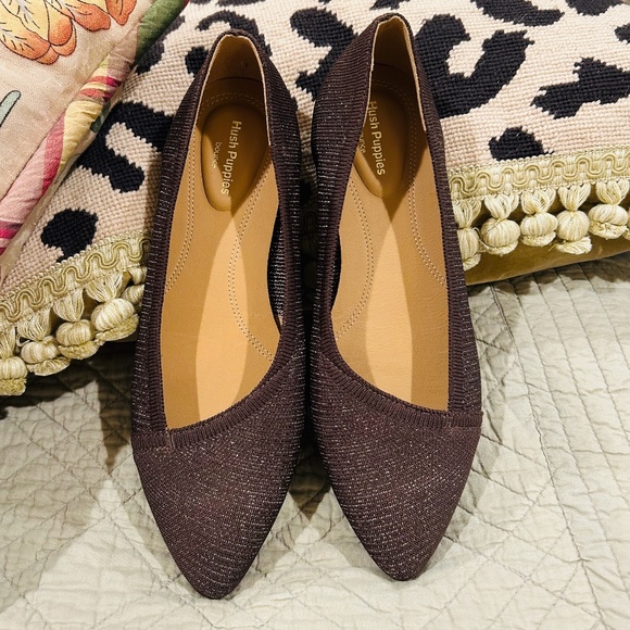 Hush Puppies Shoes - AP2-NEW Hush Puppies Bounce "Sadie" Knit Ballet Flats
